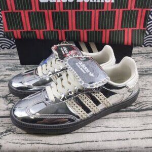 Adidas Samba x Wales Bonner Silver Metallic
